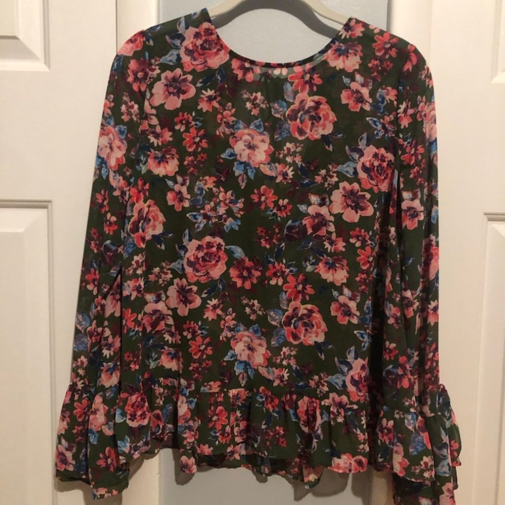 Boutique Floral Blouse